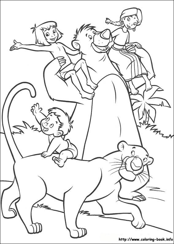 Jungle Book 2 coloring picture